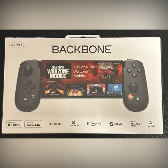 BACKBONE One Mobile Gaming Controller for Android & iPhone (USB-C)™ - Picture 1 of 5